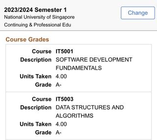 AY22/23 SEM 1 RESULTS RELEASE THREAD : r/nus .